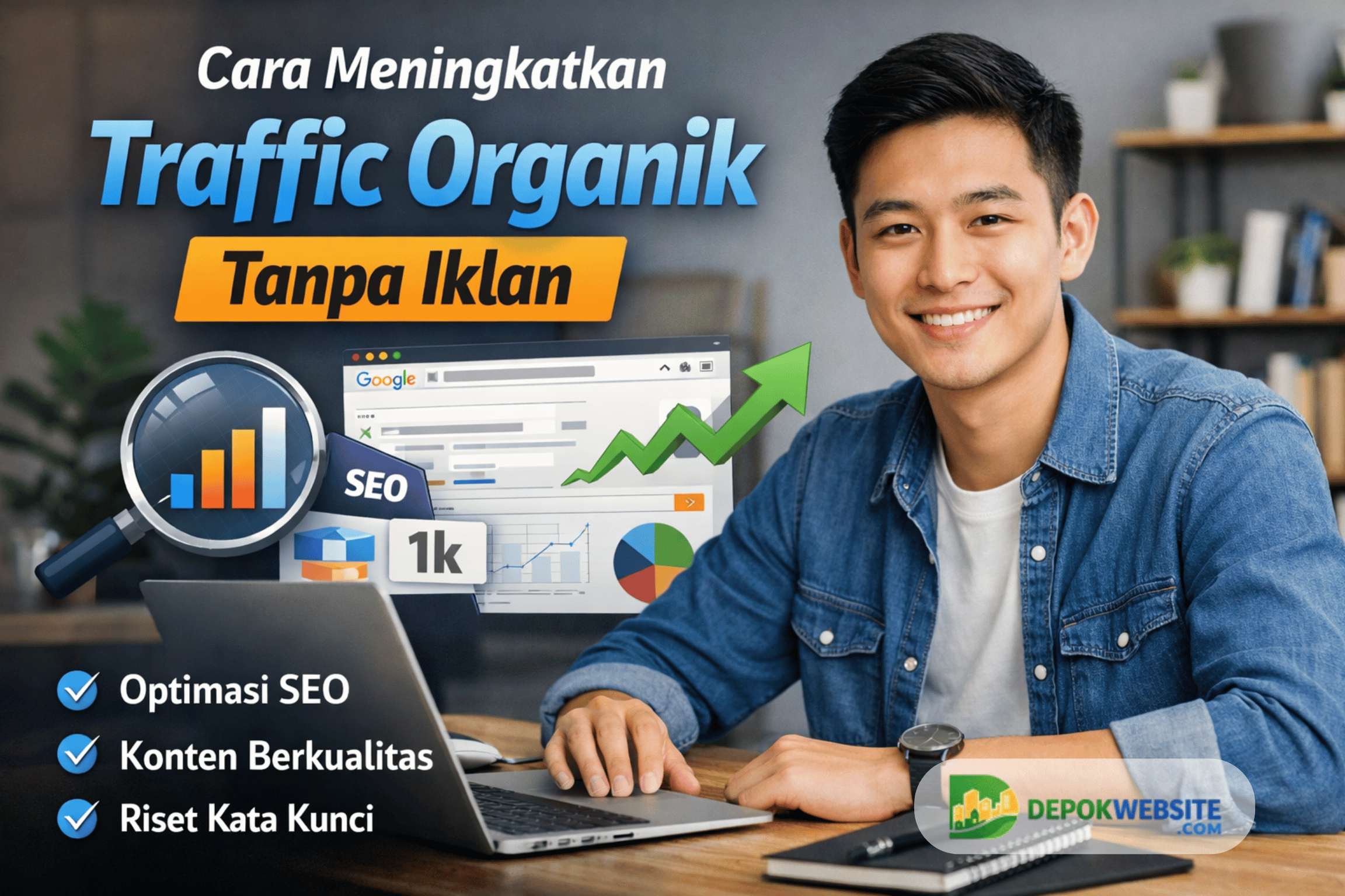 Cara Meningkatkan Traffic Organik Tanpa Iklan